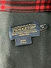 Pendleton 100% Virgin Wool Plaid Red Burgundy Casual Dress Size Med Petite - photo 7