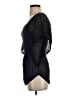 Moth 100% Cotton Black Short Sleeve Top Size XS - photo 5