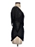 Moth 100% Cotton Black Short Sleeve Top Size XS - photo 4