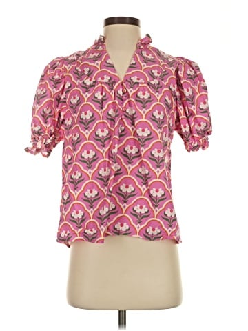 Entro Short Sleeve Blouse (view 1)