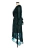 Eliza J 100% Polyester Paisley Teal Cocktail Dress Size 8 - photo 5