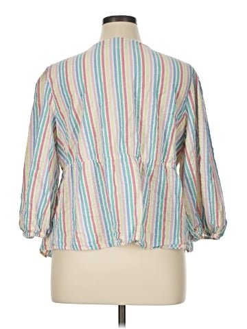 St. John's Bay 3/4 Sleeve Blouse (view 2)