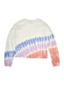 Splendid Tie-dye White Sweatshirt Size 12 - photo 1