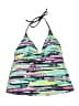 Mossimo Print Green Swimsuit Top Size S - photo 1