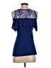 Un Deux Trois Blue Sleeveless Blouse Size S (estimated) - photo 2
