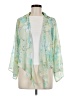 Timing 100% Polyester Green Kimono Size S - photo 1