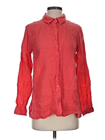 Eileen Fisher Long Sleeve Button-Down Shirt (view 1)