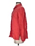 Eileen Fisher Red Long Sleeve Button-Down Shirt Size XXS - photo 5