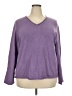 SONOMA life + style Purple Pullover Sweater Size 2X - photo 1