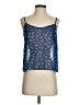 American Apparel Blue Sleeveless Blouse Size S - photo 1