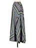 GNW Chevron-herringbone Gray Casual Skirt Size M - photo 1