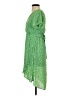 Sienna Sky 100% Polyester Polka Dots Green Casual Dress Size XS - photo 5