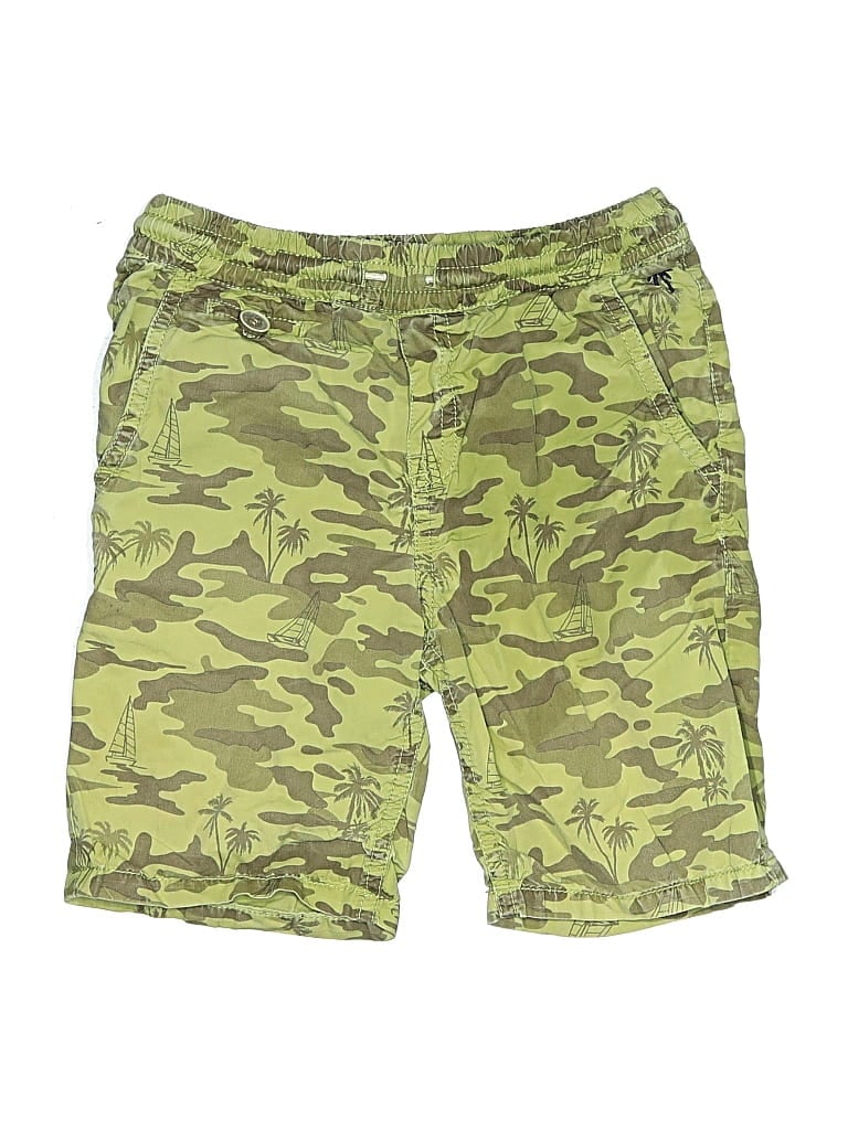 Pre-owned Mayoral Kids' Cargo Shorts In Green