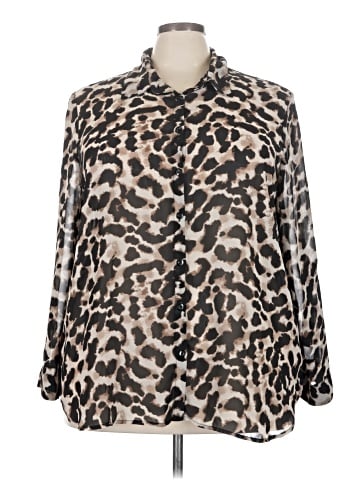 Monroe and Main Long Sleeve Blouse (view 1)