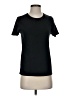 FOR DAYS Solid Black Active T-Shirt Size 0 - photo 1