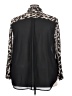 Monroe and Main 100% Polyester Animal Print Brown Long Sleeve Blouse Size 3X - photo 2