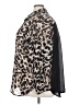 Monroe and Main 100% Polyester Animal Print Brown Long Sleeve Blouse Size 3X - photo 5