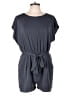 Naked Zebra 100% Polyester Solid Gray Romper Size L - photo 1
