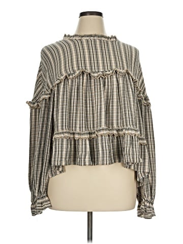 Pilcro Long Sleeve Blouse (view 1)