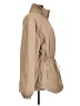 Active by Old Navy 100% Nylon Solid Tan Windbreaker Size L (tall) - photo 4