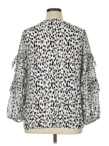 Perseption Concept 3/4 Sleeve Blouse (view 2)