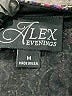 Alex Evenings Tweed Purple Blazer Size M - photo 7