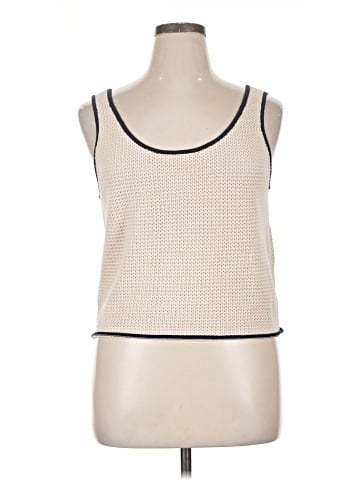 Flat White Sweater Vest (view 1)