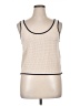 Flat White 100% Cotton Ivory Sweater Vest Size XL - photo 1