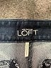 Ann Taylor LOFT Chevron-herringbone Blue Jeans Size 8 - photo 7