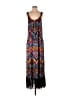 Cupio Print Black Casual Dress Size M (estimated) - photo 1