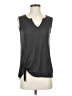 Bobeau Gray Sleeveless T-Shirt Size S - photo 1
