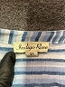 Indigo Rose Stripes Blue 3/4 Sleeve Button-Down Shirt Size 3X - photo 7