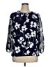 Kasper Blue 3/4 Sleeve Blouse Size 1X - photo 1