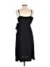Wilfred 100% Polyester Solid Black Cocktail Dress Size L - photo 2