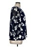 Kasper Blue 3/4 Sleeve Blouse Size 1X - photo 4