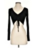 Emma & Sam Black Long Sleeve Top Size XS - photo 1
