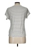 Green Envelope Stripes Silver Short Sleeve T-Shirt Size L - photo 2