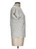 Green Envelope Stripes Silver Short Sleeve T-Shirt Size L - photo 4