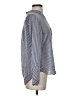 Bebe Stripes Blue Long Sleeve Blouse Size S - photo 4