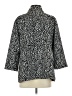 JM Collection Chevron-herringbone Black Coat Size S - photo 2