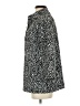 JM Collection Chevron-herringbone Black Coat Size S - photo 5