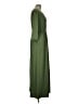 Unbranded Solid Green Casual Dress Size L - photo 4
