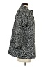 JM Collection Chevron-herringbone Black Coat Size S - photo 4