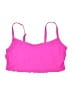 No Boundaries Pink Swimsuit Top Size 2X - photo 1