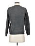 Topshop Graphic Gray Pullover Sweater Size 4 - photo 2