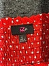 Iz Byer Polka Dots Red Romper Size 12 - photo 3