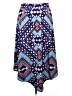 GNW Print Blue Casual Skirt Size XL - photo 2