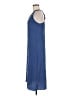 ATM 100% Silk Solid Blue Casual Dress Size M - photo 5