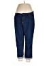 Old Navy Solid Blue Jeans Size 16 - photo 1