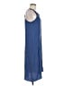 ATM 100% Silk Solid Blue Casual Dress Size M - photo 4